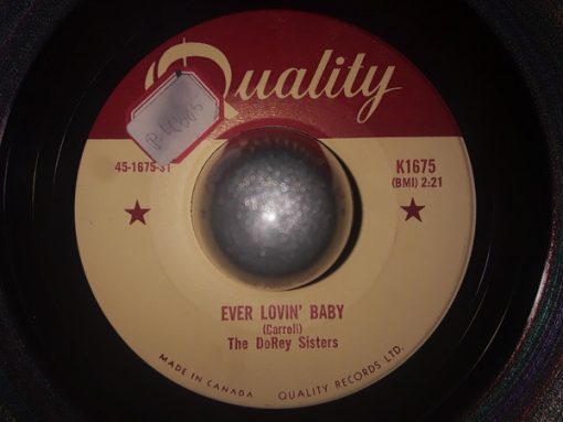 DoRey Sisters - Ever Lovin' Baby / Only You (Can Give Me Happiness) (7", Single, Mono) (Very Good Plus (VG+))