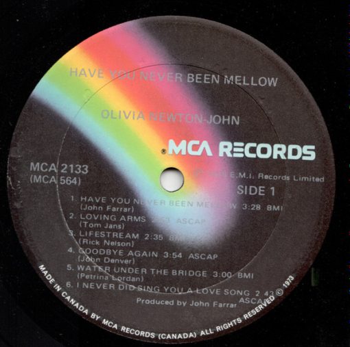 Olivia Newton-John - Have You Never Been Mellow (LP, Album, RE, lab) (Mint (M))