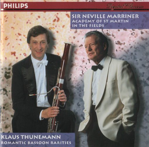 Klaus Thunemann, Sir Neville Marriner, The Academy Of St. Martin-in-the-Fields - Romantic Bassoon Rarities (CD, Album) (Near Mint (NM or M-))