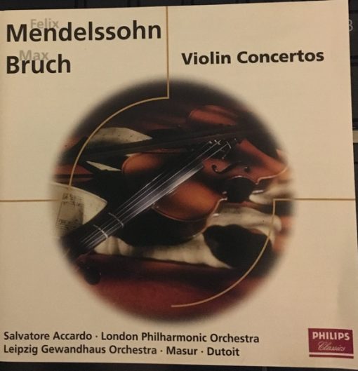 Felix Mendelssohn-Bartholdy, Max Bruch - Violin Concertos (CD, Comp) (Near Mint (NM or M-))