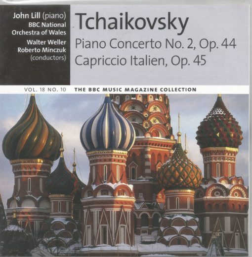 Pyotr Ilyich Tchaikovsky, John Lill, BBC National Orchestra Of Wales, Walter Weller / Roberto Minczuk - Piano Concerto No.2, Op.44; Capriccio Italien, Op.45 (CD, Comp) (Near Mint (NM or M-))