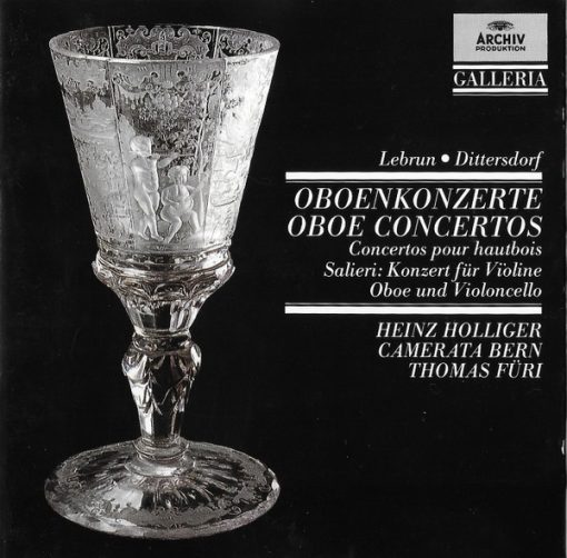 Ludwig August Lebrun / Carl Ditters von Dittersdorf / Antonio Salieri - Heinz Holliger, Camerata Bern, Thomas Füri - Oboenkonzerte / Konzert Für Violine, Oboe Und Violoncello (CD, Comp) (Near Mint (NM or M-))