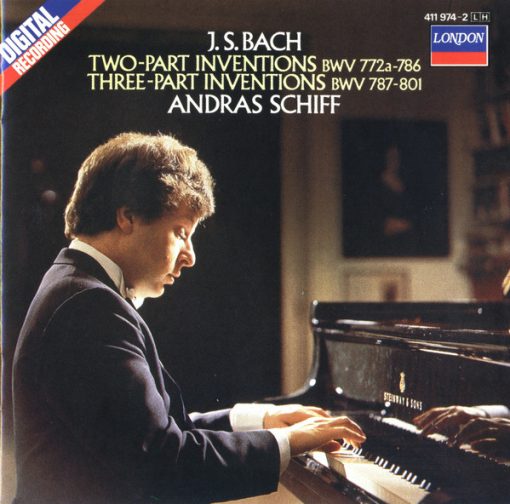 Johann Sebastian Bach - András Schiff - Two-Part Inventions - Three-Part Inventions (CD, Album, RE) (Near Mint (NM or M-))