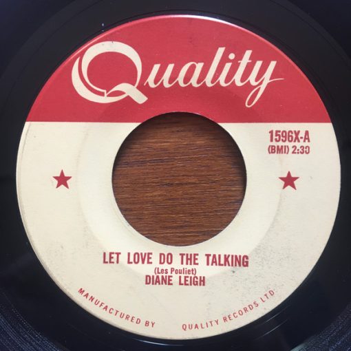 Dianne Leigh - Let Love Do The Talking (7") (Very Good (VG))