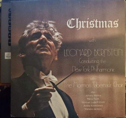 Leonard Bernstein, New York Philharmonic And The Mormon Tabernacle Choir - Christmas (LP, Comp, Gat) (Mint (M))