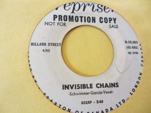 Hillard Street - Invisible Chains  (7", Promo) (Very Good Plus (VG+))