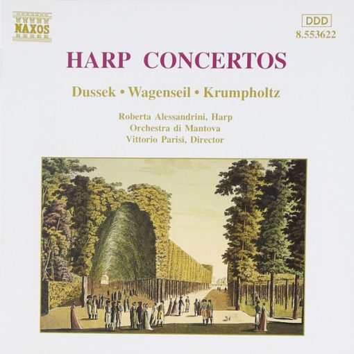 Jan Ladislav Dusík • Georg Christoph Wagenseil • Johann Baptist Krumpholtz, Roberta Alessandrini, Orchestra Da Camera Di Mantova, Vittorio Parisi - Harp Concertos (CD, Album) (Near Mint (NM or M-))