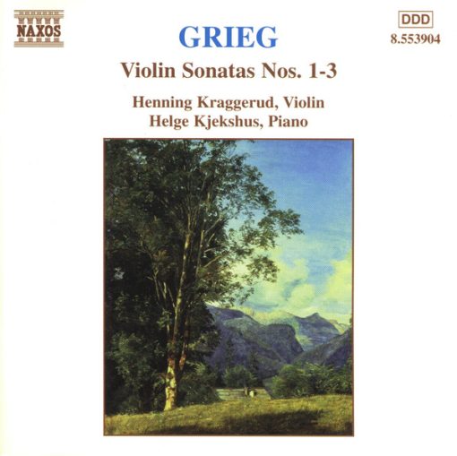 Edvard Grieg - Henning Kraggerud, Helge Kjekshus - Violin Sonatas Nos. 1-3 (CD, Album) (Near Mint (NM or M-))